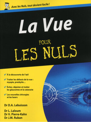 cover image of La Vue Pour les Nuls
